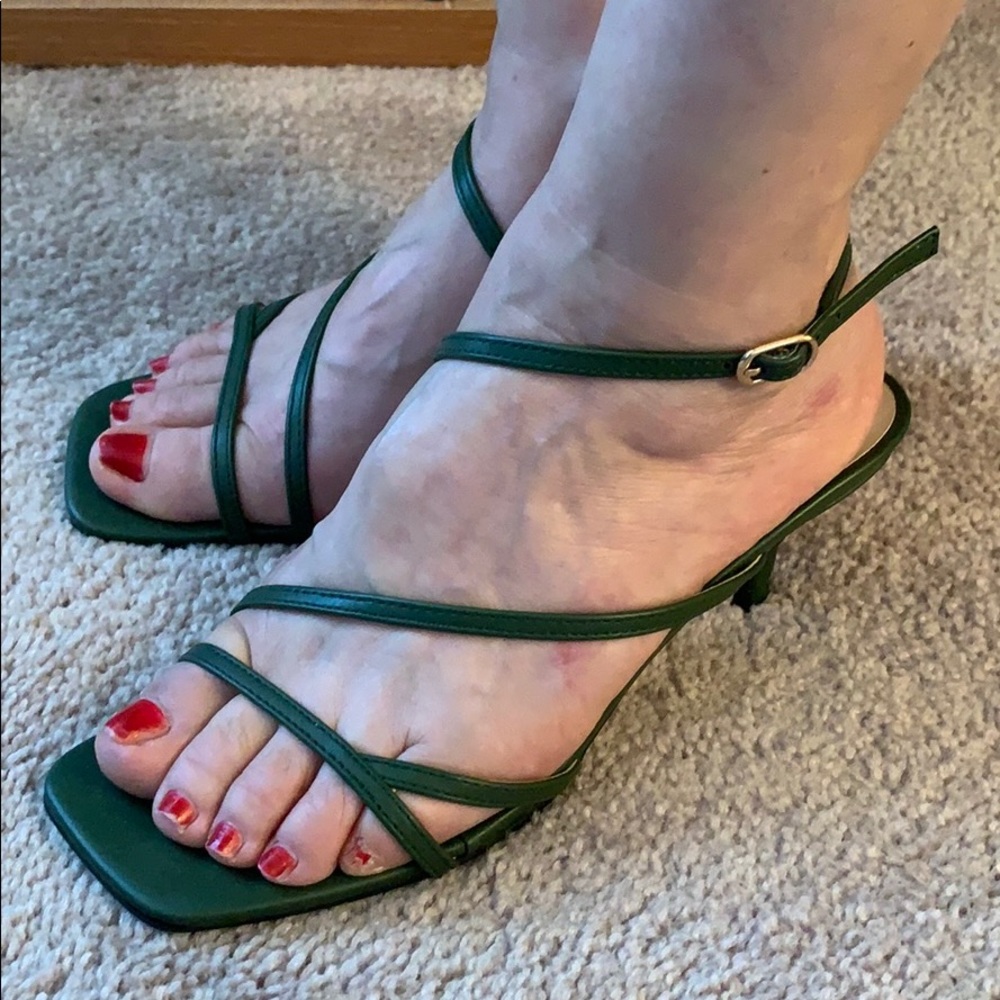 Green heels